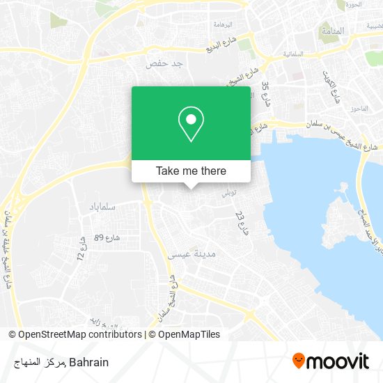 مركز المنهاج map