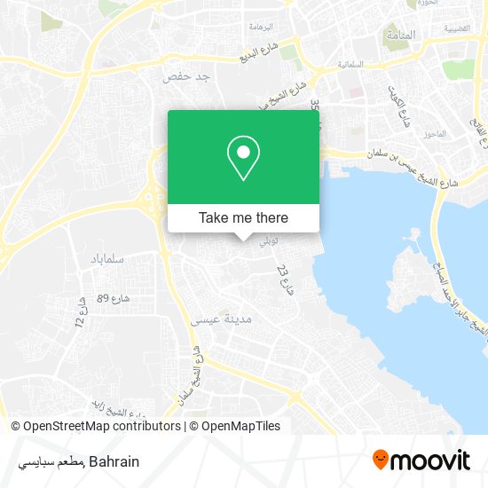 مطعم سبايسي map