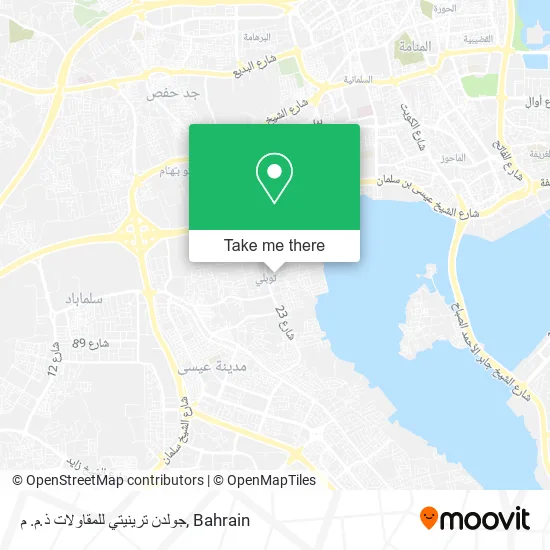 جولدن ترينيتي للمقاولات ذ.م. م map