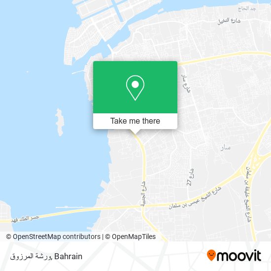 ورشة المرزوق map