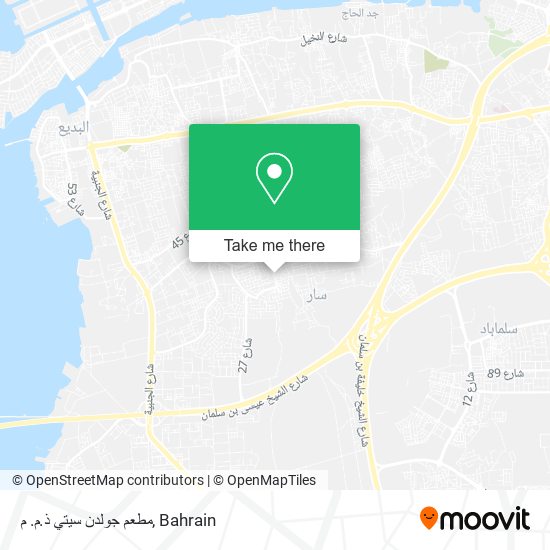 مطعم جولدن سيتي ذ.م. م map