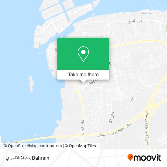 حديقة القاطري map