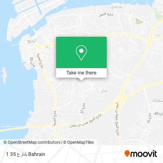 شارع 35 1 map