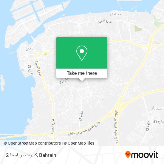 كمبوند سار فيستا 2 map