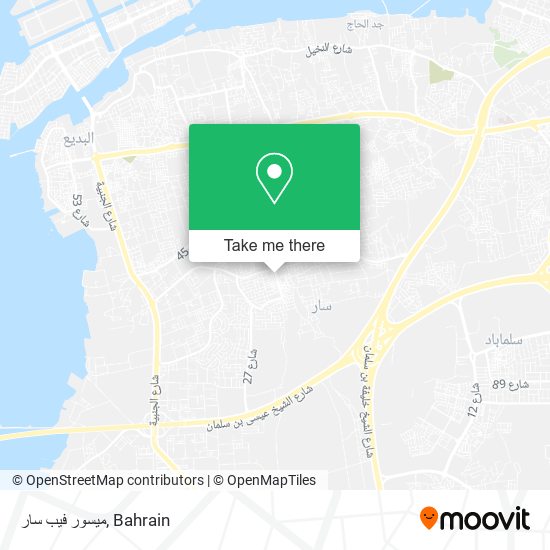 ميسور فيب سار map