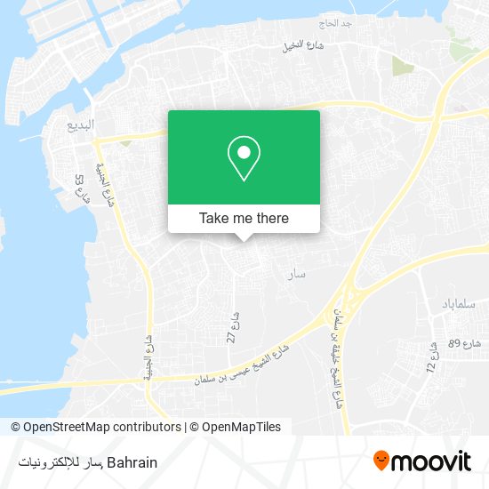سار للإلكترونيات map