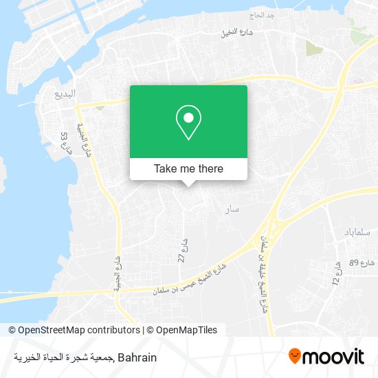 جمعية شجرة الحياة الخيرية map