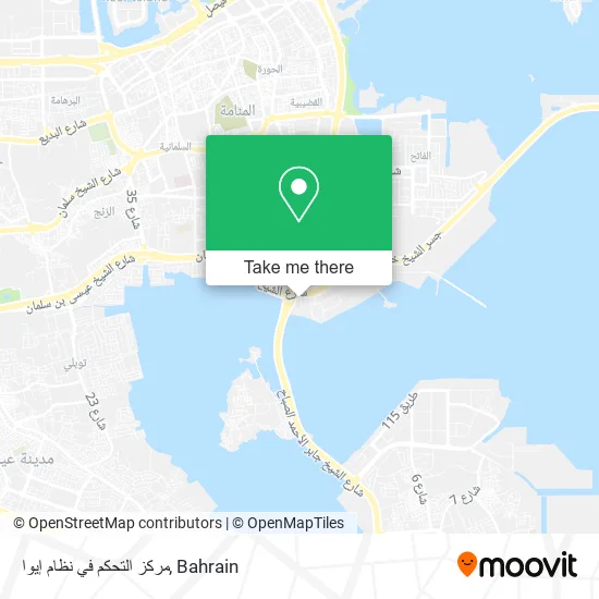 مركز التحكم في نظام إيوا map
