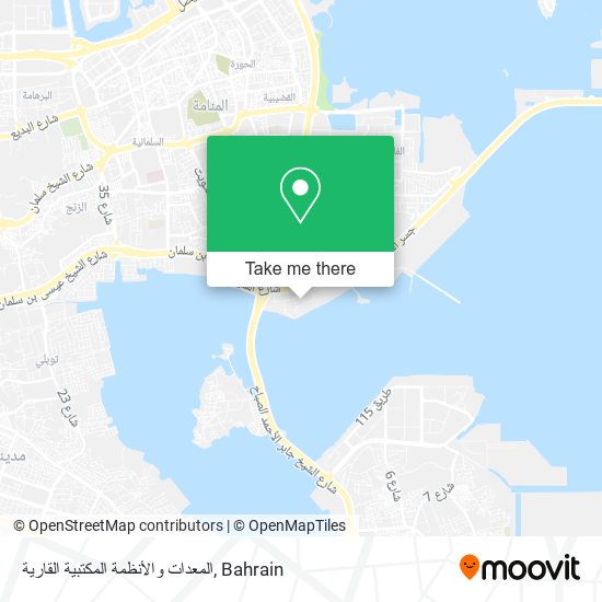 المعدات والأنظمة المكتبية القارية map