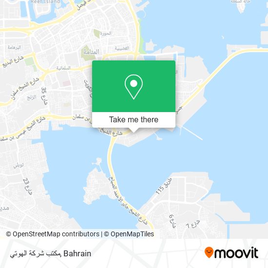مكتب شركة الهوتي map