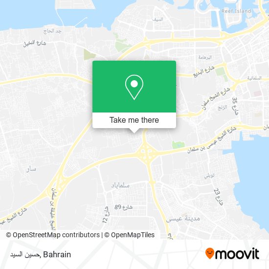 حسين السيد map