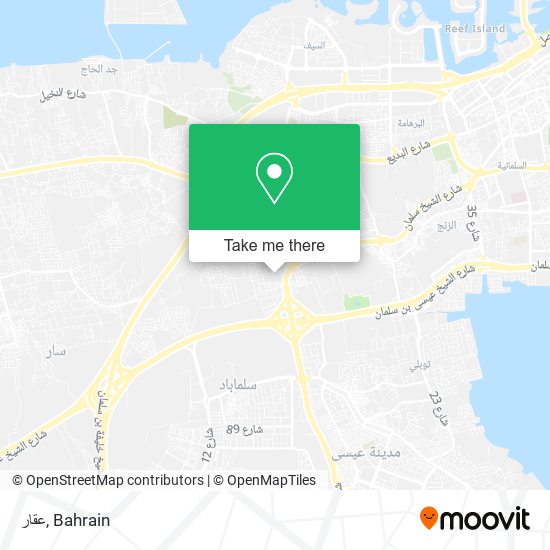 عقار map