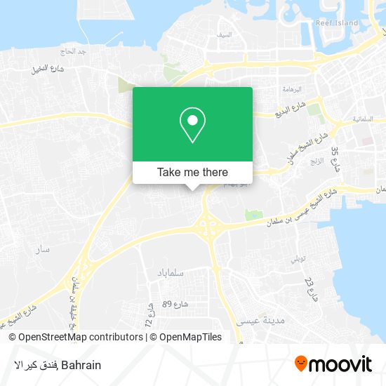 فندق كيرالا map