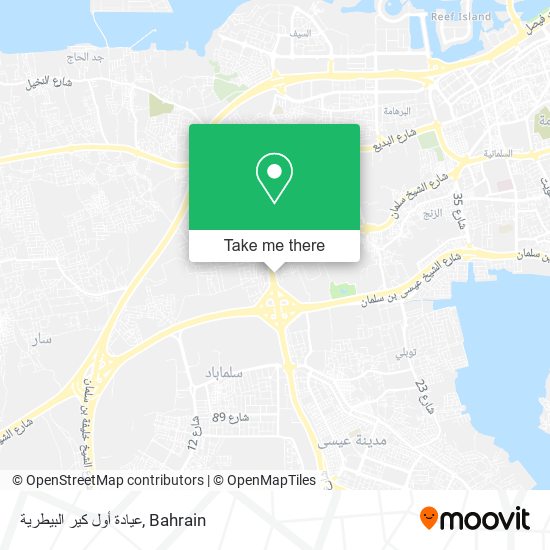 عيادة أول كير البيطرية map