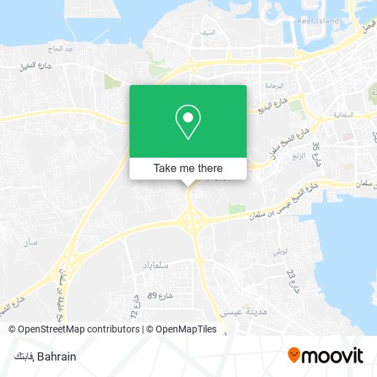 فابتك map