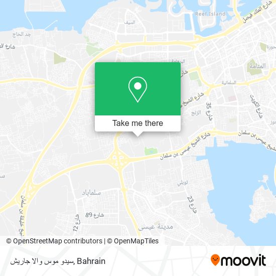 سيدو موس والا جاريش map