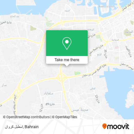 اسطبل كروان map