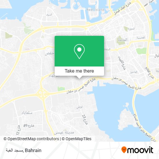 مسجد الغبة map