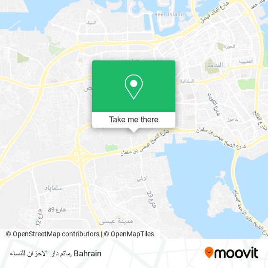 ماتم دار الاحزان للنساء map