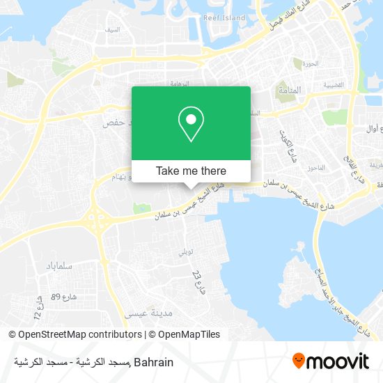 مسجد الكرشية - مسجد الكرشية map