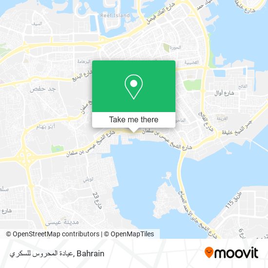 عيادة المحروس للسكري map