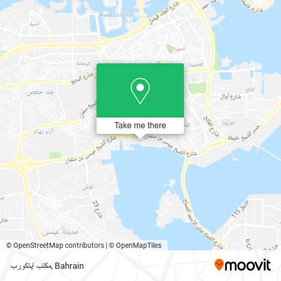 مكتب إيتكورب map