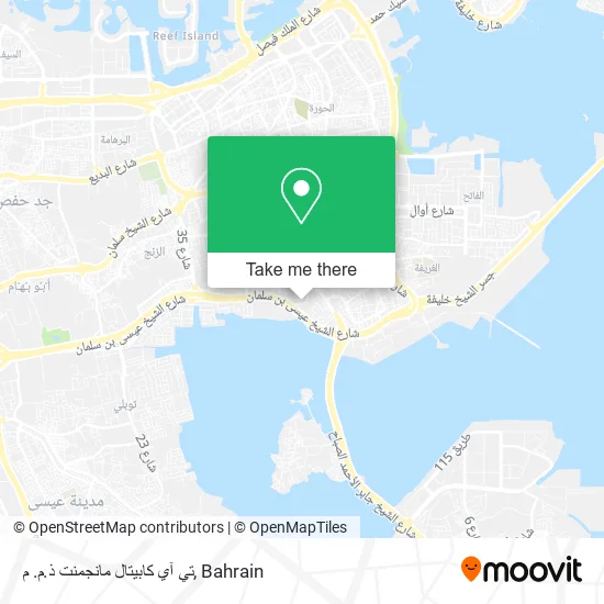 تي آي كابيتال مانجمنت ذ.م. م map