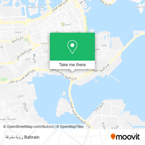 رؤية مشرقة map