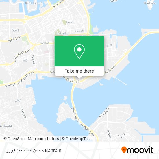 محسن حمد محمد فيروز map
