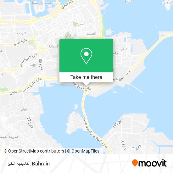 أكاديمية الخير map