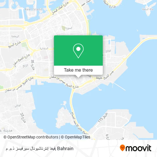 فيغا إنترناشيونال سيرفيسز ذ.م. م map