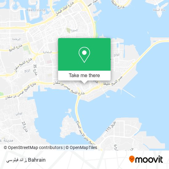زائد فيلوسي map