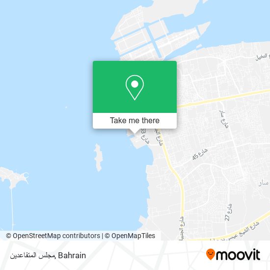 مجلس المتقاعدين map