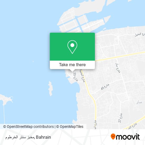 مخبز سنتر الخرطوم map