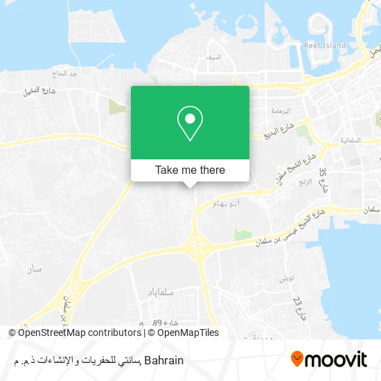 سانتي للحفريات والإنشاءات ذ.م. م map