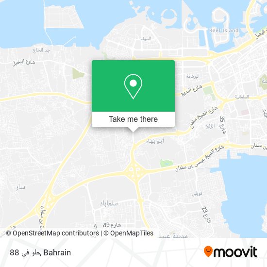 88 حلو في map