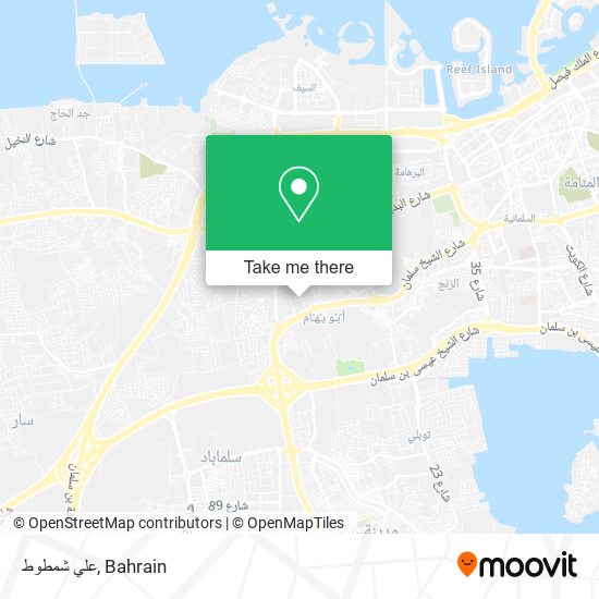 علي شمطوط map