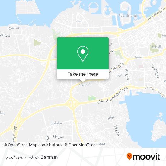 ديزاينر سبيس ذ.م. م map