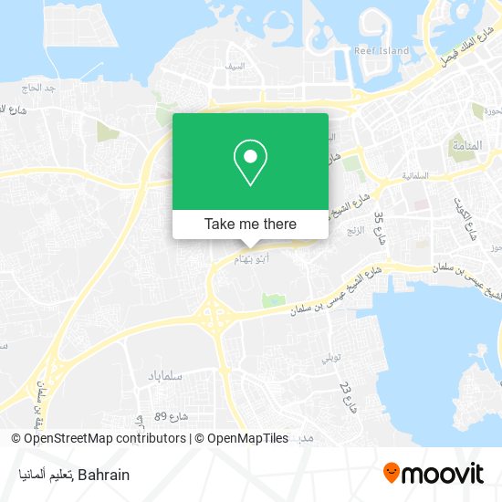 تعليم ألمانيا map