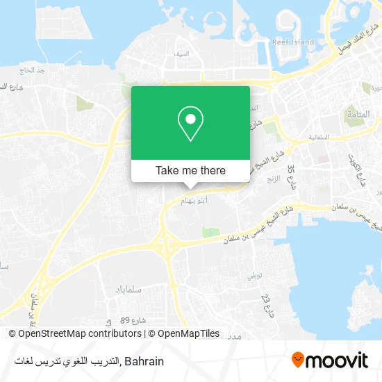 التدريب اللغوي تدريس لغات map