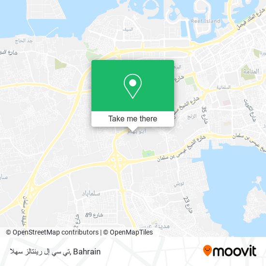 تي سي إل رينتالز سهلا map