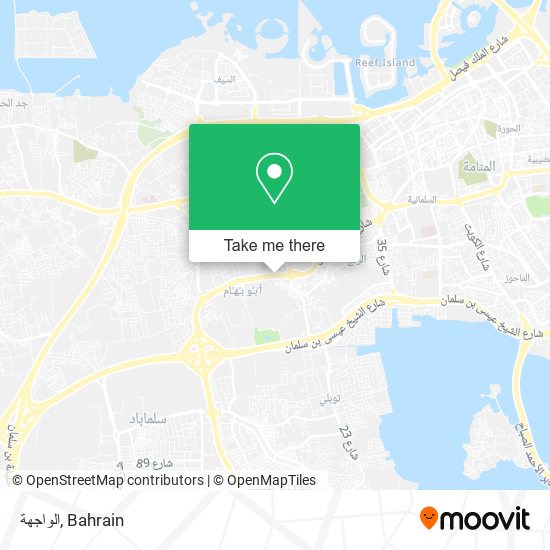 الواجهة map