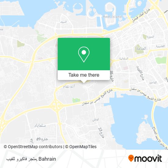 متجر فاكيرو للفيب map