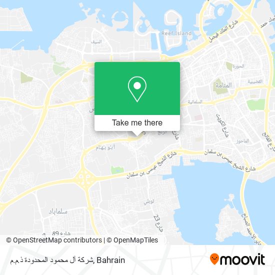 شركة آل محمود المحدودة ذ.م.م map