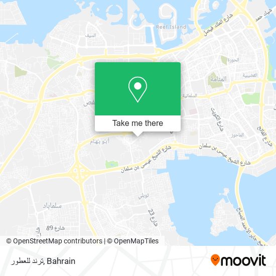 ترند للعطور map