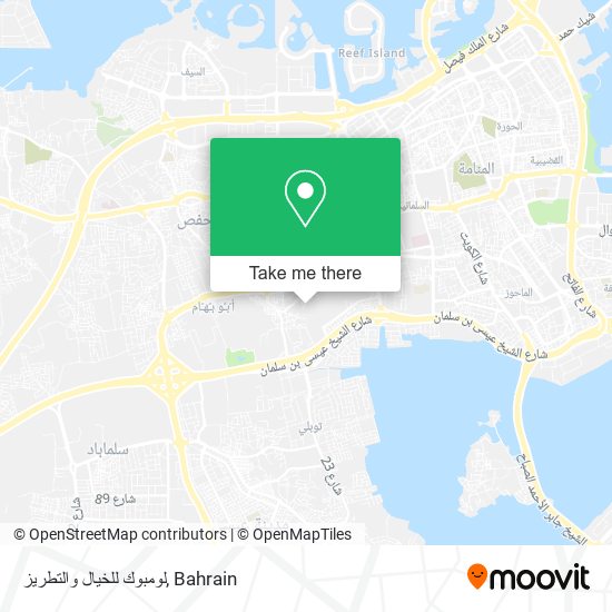 لومبوك للخيال والتطريز map