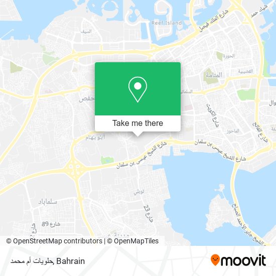حلويات أم محمد map