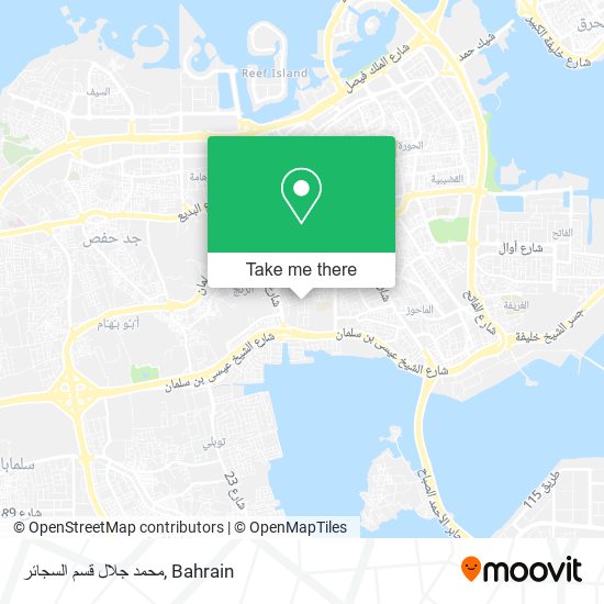 محمد جلال قسم السجائر map