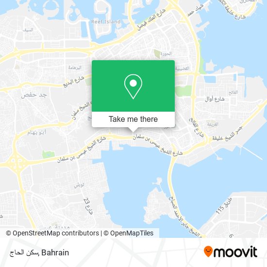 سكن الحاج map