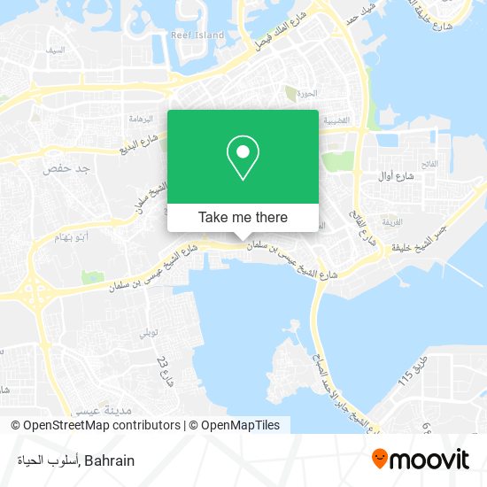 أسلوب الحياة map